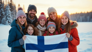 How is Finland called the happie