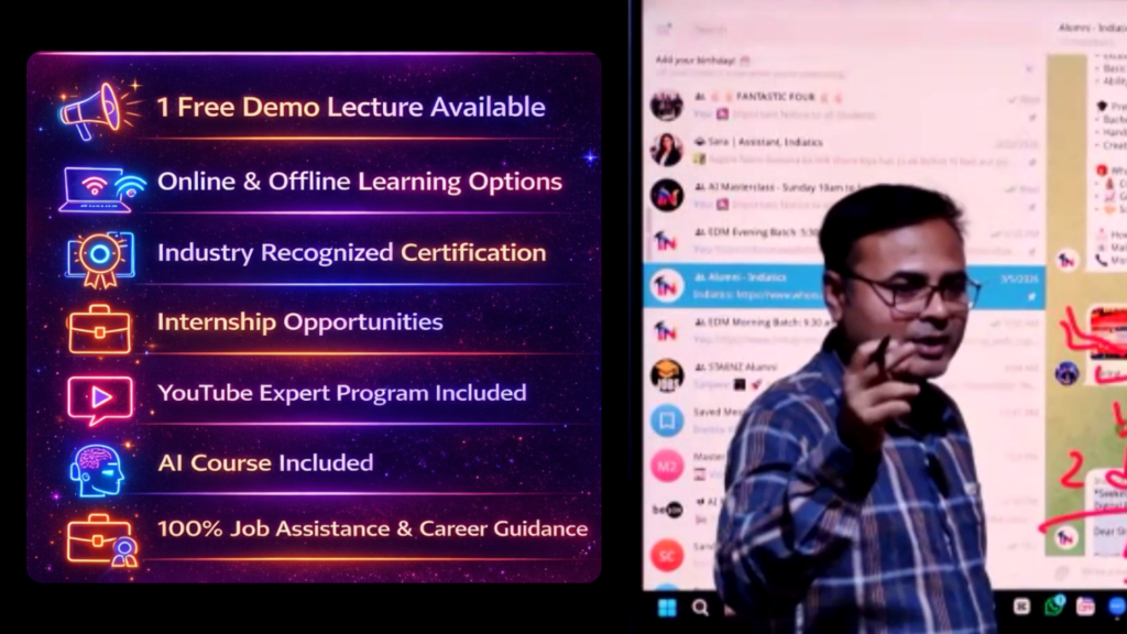 Indiatics Academy - Best Digital Marketing and AI Course in Nashik Road