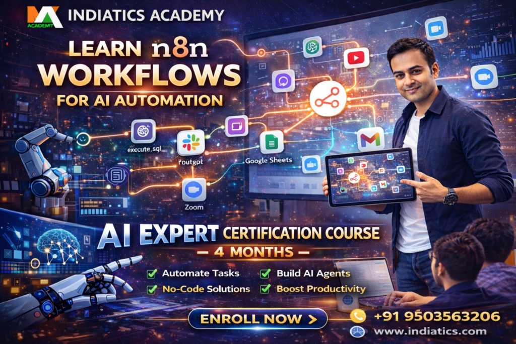 Indiatics Academy - Best Digital Marketing and AI Course in Nashik Road
